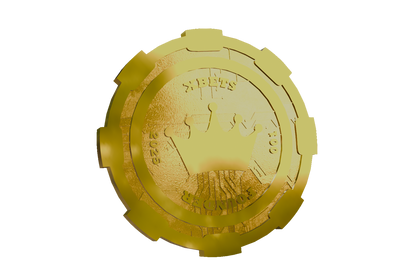 TRX Bets Limited Edition NFT Gold Founder Coin (2 oz .999 Fine Gold)